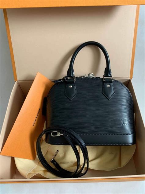 lv alma pm epi black|louis vuitton alma pm.